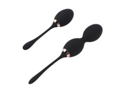 2 Bolas De Exercício Para Músculos Do Assoalho Pélvico Para Pós-parto Com Design Em Forma De Haltere De Silicone Seguro