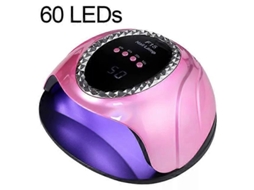 Lâmpada Led Uv Powerfel 168w Para Unhas, Secagem Rápida, Com Visor Lcd E Sensor Inteligente Para Manicure. Ly Ebike