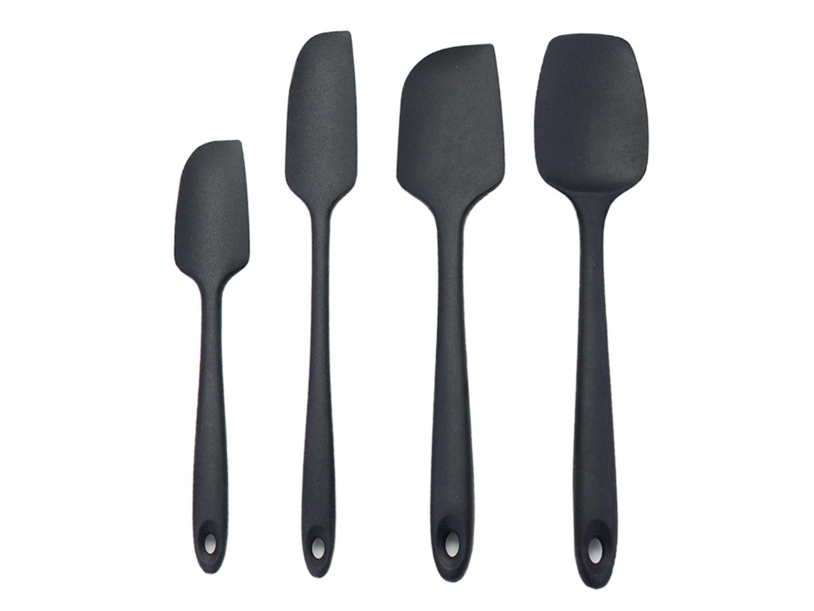 Conjunto de Espátulas de Silicone Ferramentas Resistentes Ao Calor para Cozinhar Assar e Misturar NEVEANCE