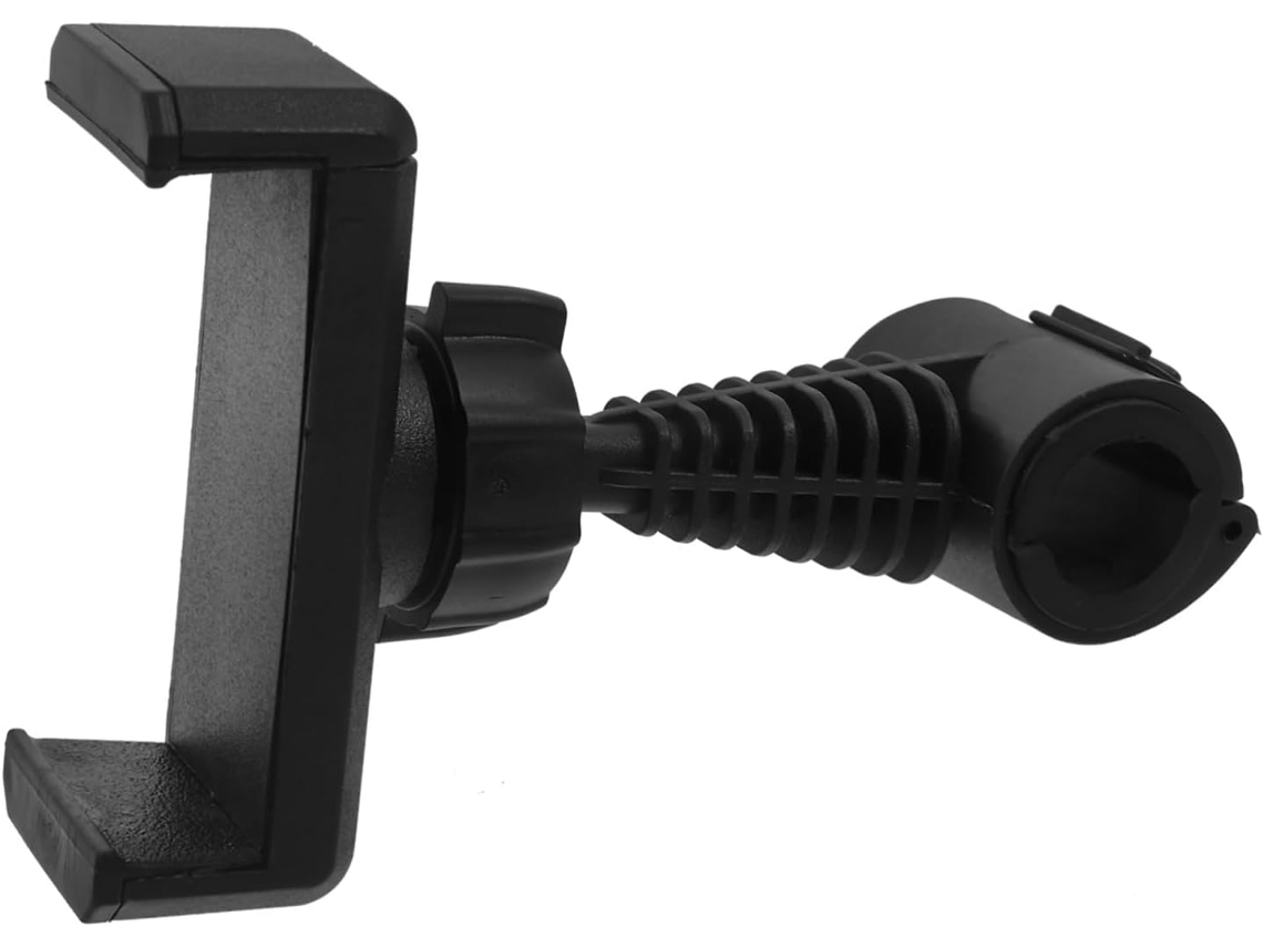 Suporte Para Celular Veicular Em Abs Preto, Com Rotação De 360°.