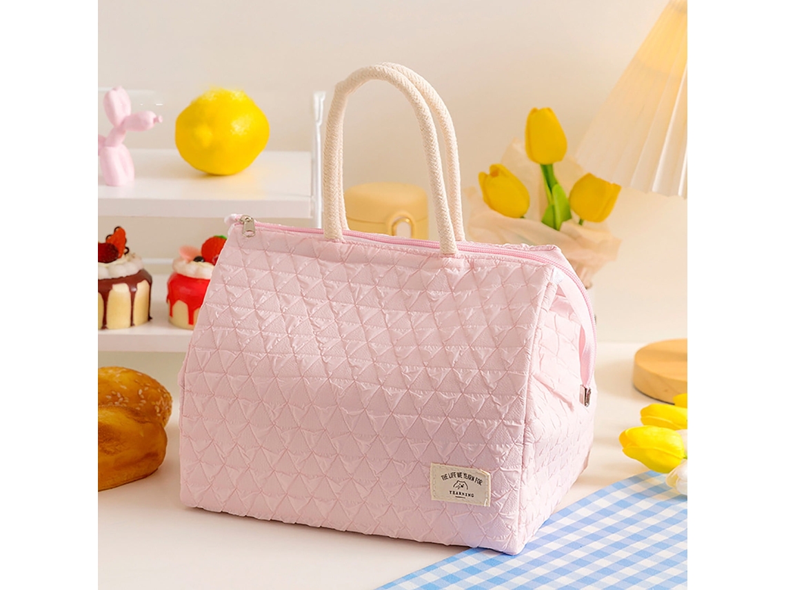 Saco De Almoço Isolado Para Crianças E Adultos - Lancheira Térmica De Picnic De Fácil Limpeza