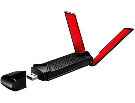 Placa de Rede ASUS Wi-Fi AC1900 Dual Band USB-AC68