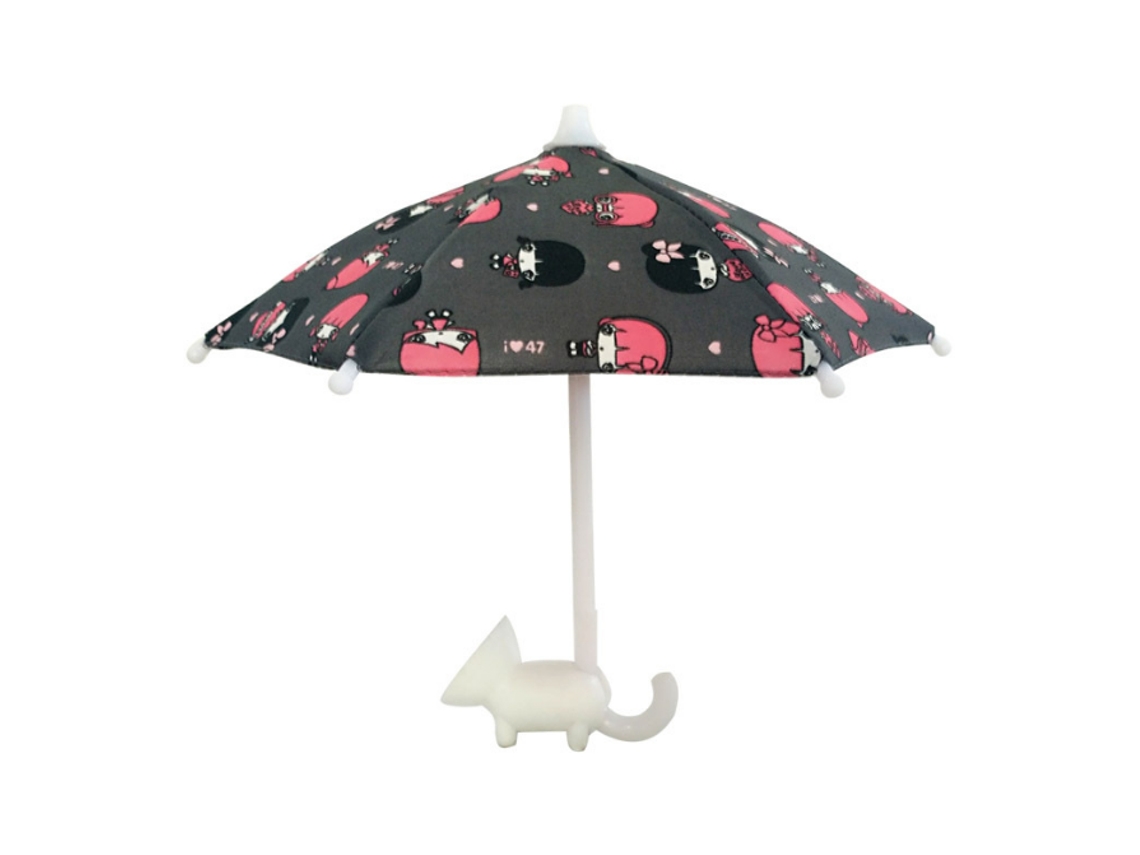 Guarda-chuva Para Celular Com Suporte De Ventosa Solar