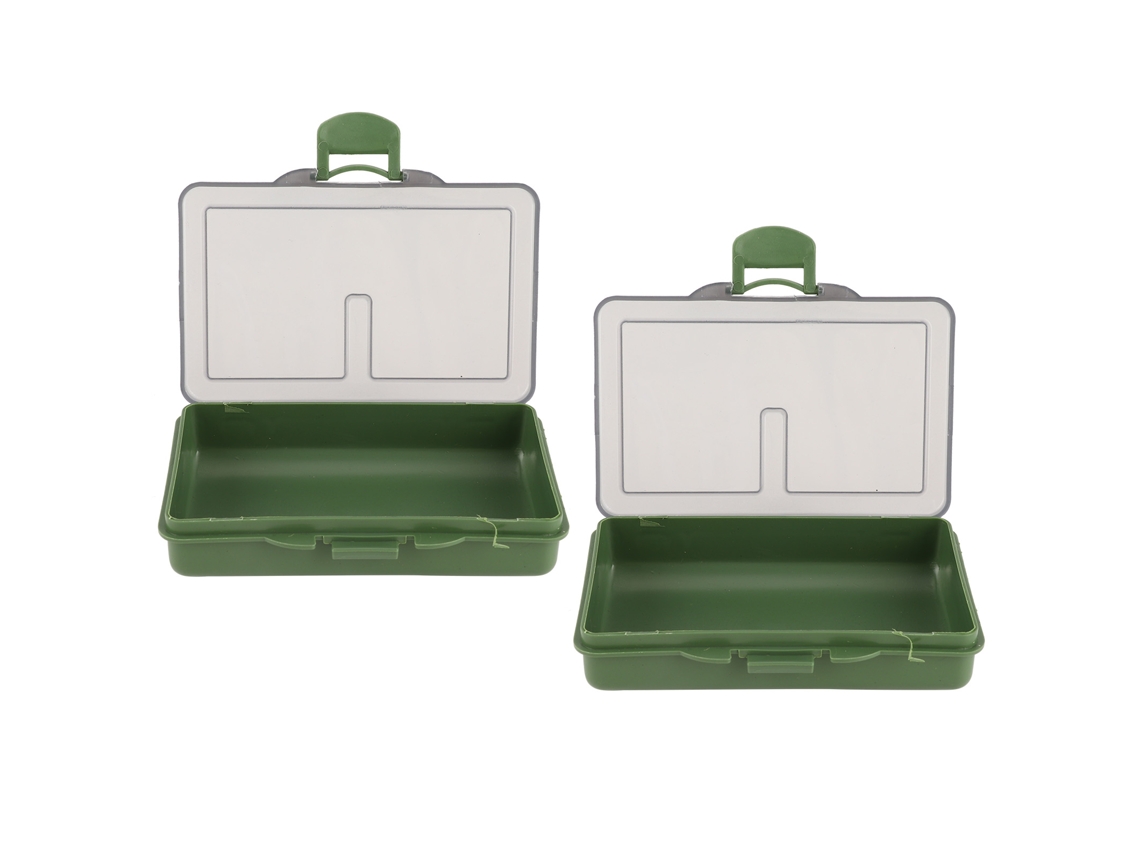 Caixa de Iscas de Pesca Mini 2 Unidades