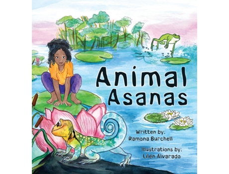 Livro Animal Asanas de Ramona Burchell (Inglês)