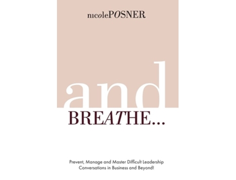 Livro And Breathe... De Nicole Posner (inglês - Capa Dura)