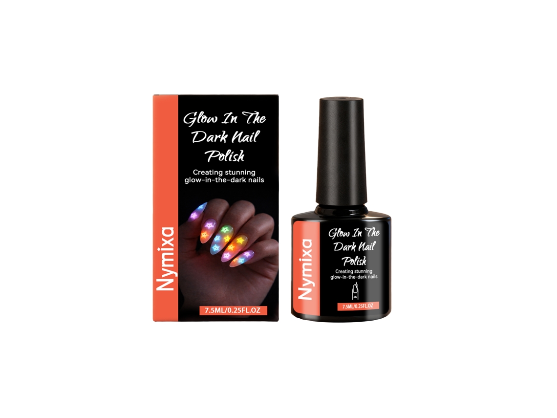 Esmalte com Tom Vermelho Laranja Brilhante para um Visual Radiante nas Unhas LAXISCREED