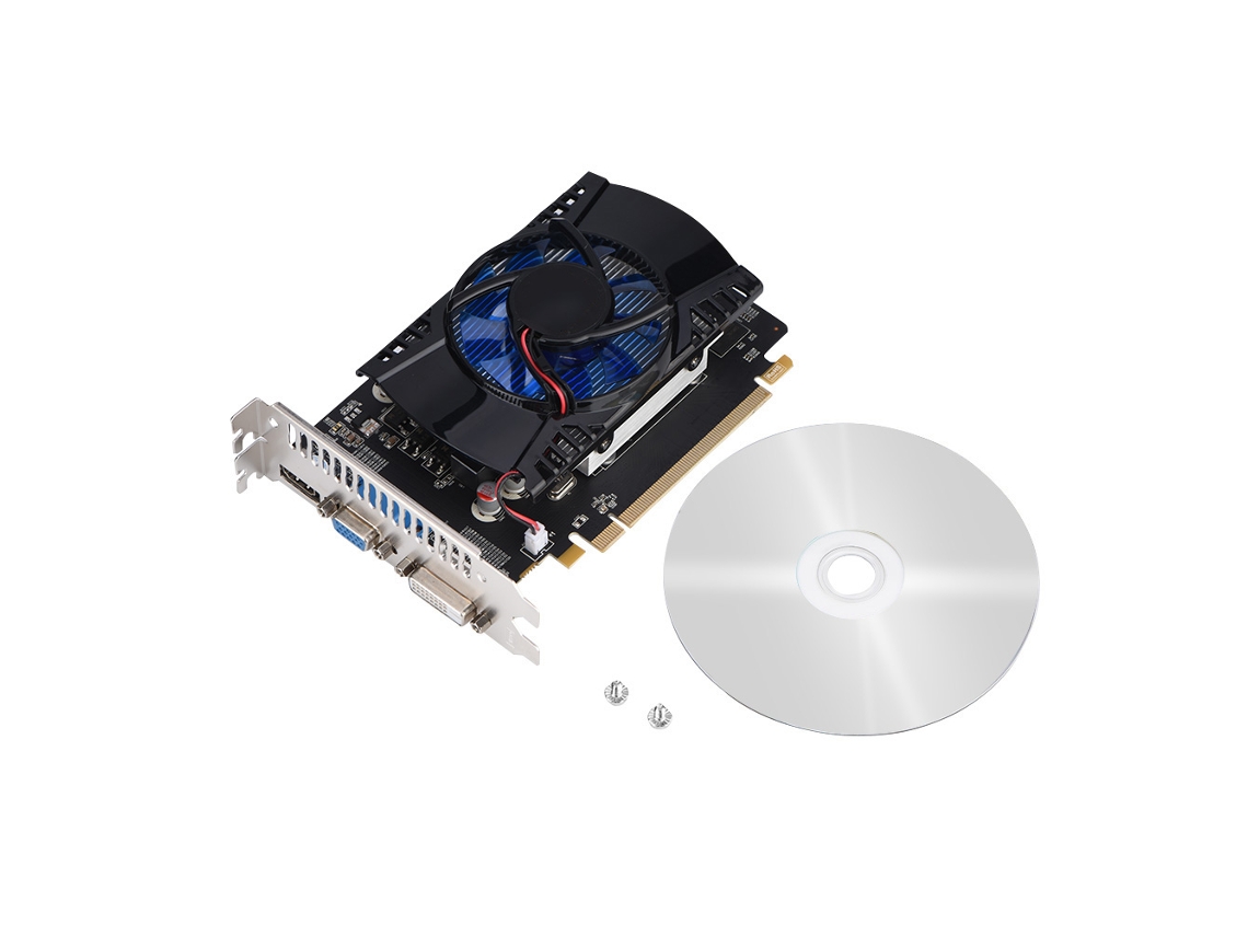 Placa De Vídeo De Jogo 128 Bit Pci-e Hd7670 4g Gddr5 Com Cooler