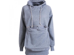 2026 sudadera de Invierno Unisex com Bolsos para Mascotas Cães Gatos Tamanhos S XXL Azul Cinza L Gris