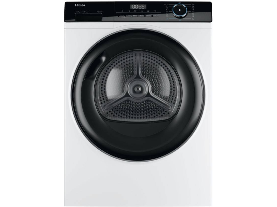 Máquina de Secar Roupa HAIER HD90-A3939-S B.CALOR (9 kg - Bomba de Calor - Branco)