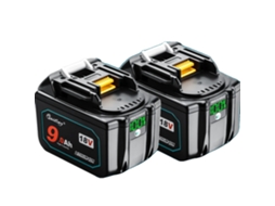 Bateria De Íon De Lítio 18v, Capacidade De 9000mah, Taxa De Descarga 8c,2 Pcs 9ah Bateria Oem