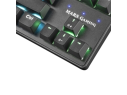 Teclado Gaming MARS GAMING MkxtklQwerty (Mecânico - Espanhol - Preto)