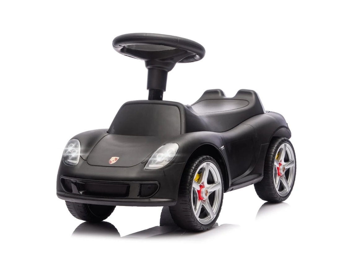 Carrito Montable Para Bebe 2-em-1 - Porsche Carrera Gt - 1 A 3 Anos - Preto
