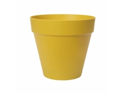 Vaso ELHO Loft Urban 25 Amarelo 24,5x22,2 cm
