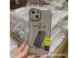 2 Capas Para Iphone 17 Pro Max, Transparentes, Pretas, Resistentes A Impactos, Com Bordas Retas, Modelo King Transparent.