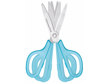 Tesoura Universal PLUS JAPAN Fitcut Curve Comprimento: 175 Mm Azul