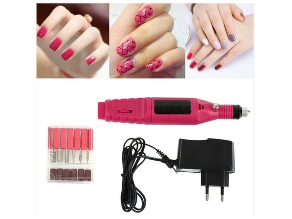 1 Ferramenta de Modelagem de Unhas A0161 Versão Europeia Embalagem na Cor Rosa AURUM