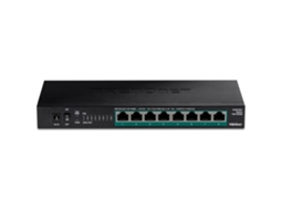 Comutador não gerido de 8 portas TRENDnet POE+ 2.5G