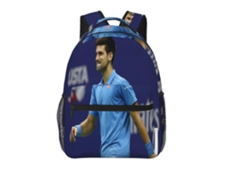 Mochila De Estudante Novak Djokovic F117, Durável E Leve, Com Alça Impermeável E Respirável C117 Olysi Shop