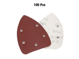 Comprimido Triangular Alumina Lixa (limpar, Polir) 100un 120 5 Furos