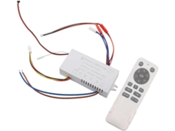 Ventilador De Teto Com Controle Remoto Led 6 Velocidades, Driver Dc