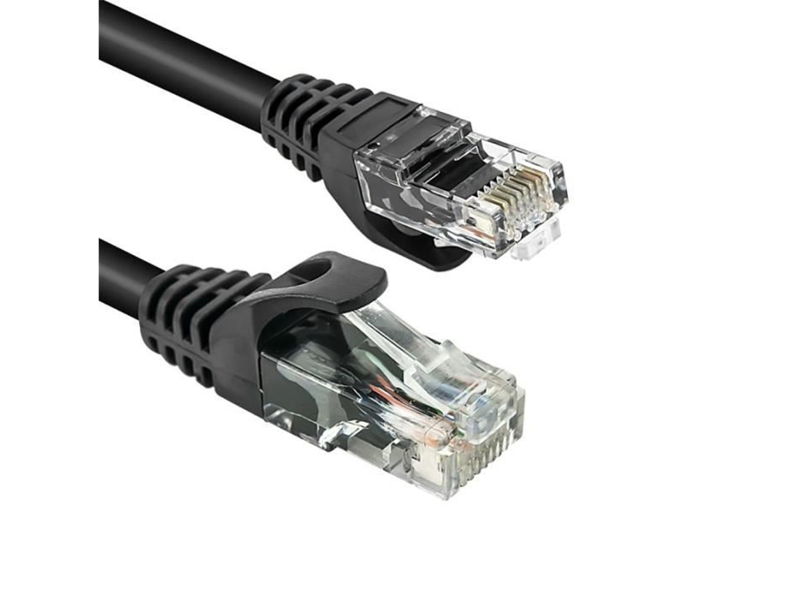 VULTECH Cabo de Rede Utp Cat.6 1 Mt Taau010-Utp-Bk Preto