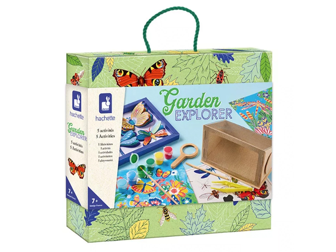 Atelier Conjunto De Descoberta Criativa Garden Explorer Para Crianças Janod