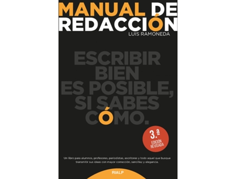 Livro Manual De Redacción de Luis Ramoneda Molins (Espanhol)