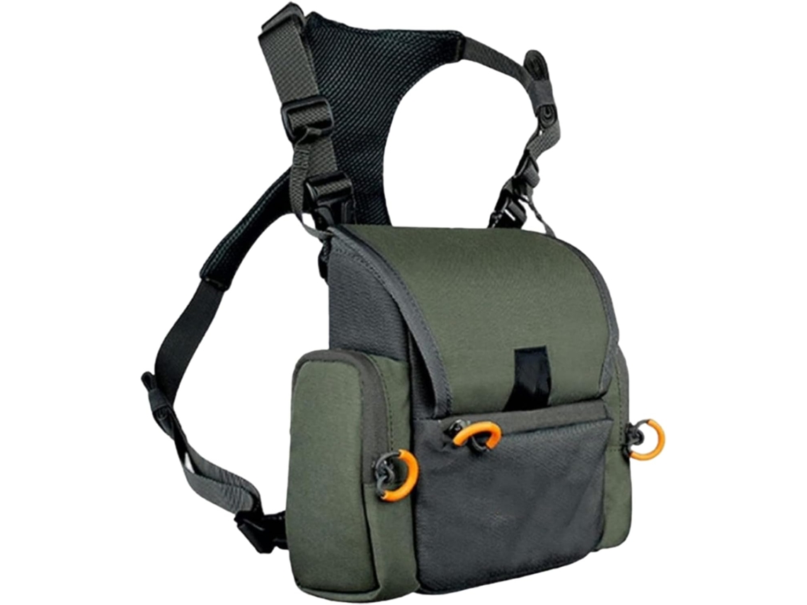 Dagllgew Bolsa De Peito Para Binóculos Respirável E Ajustável, Com Compartimento Impermeável E Vários Bolsos