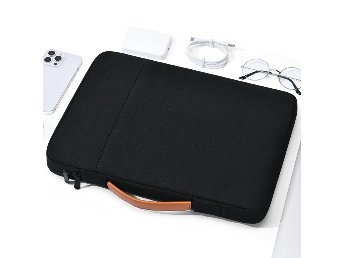 Bolsa Para Portátil Lurelia, Compatível Com Portáteis/tablets Até 13,3", Preto, Proteção Antiquedas