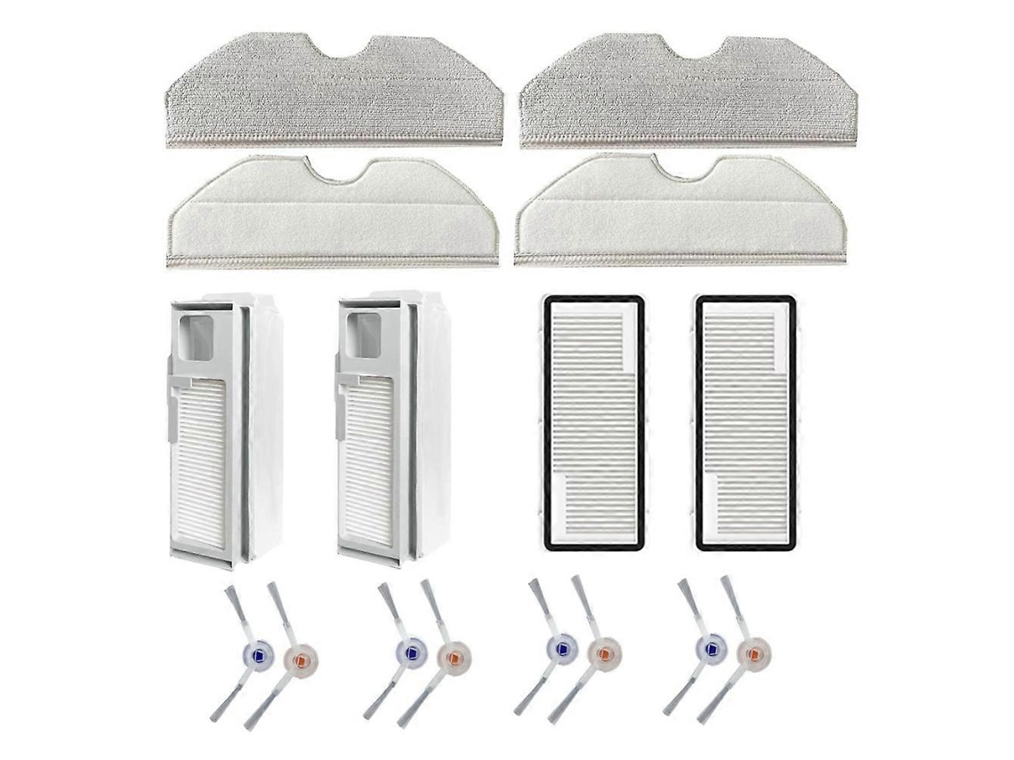 Acessórios Para O Robô Aspirador Freo X Plus - Inclui Pano De Limpeza, Saco Para Pó, Filtro Hepa E Escova Lateral._ptg