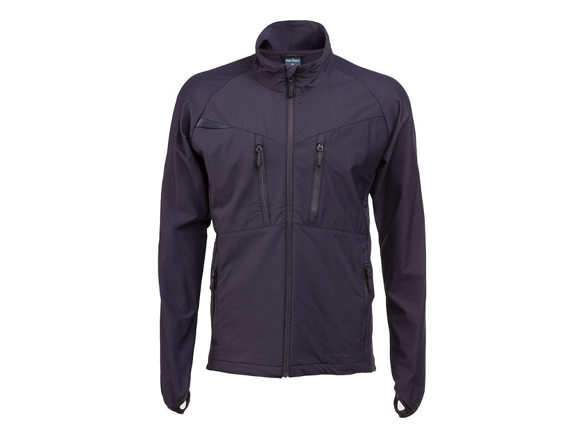 Camada Base Dx4 Com Zíper - Camiseta Respirável Preto / Xxl