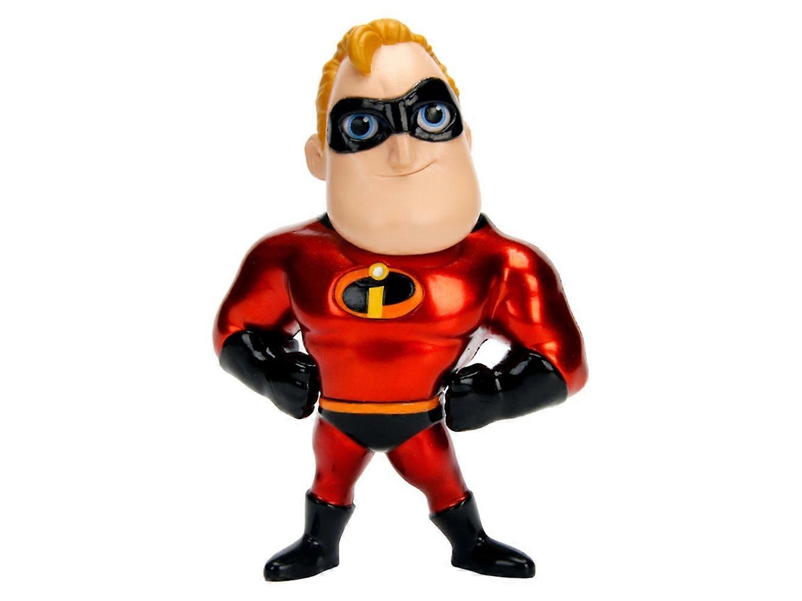 Metalfig Mr. Incrível, 4 Polegadas, Diecast, Os Incríveis, Colecionáveladultunisex