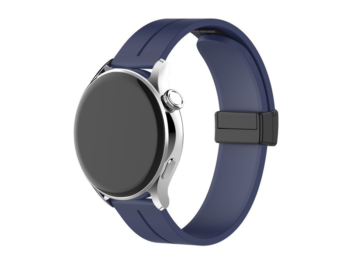 Bracelete Para Garmin Venu/sq/sq 2 (20mm) Azul Meia-noite Cuich