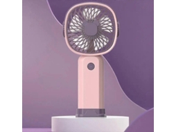Ventilador Portátil Pequeno Externo 3-velocidades Recarregável A