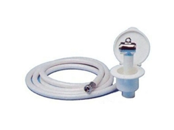 Chuveiro com Superfície Horizontal de Botão 4 M Brancogoldenship