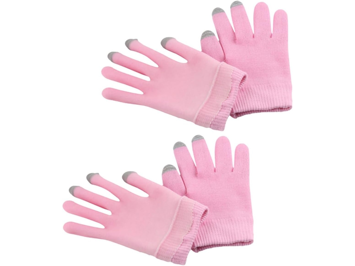 Luvas De Gel Hidratantes Para Conforto Diário E Uso Com Telas Sensíveis Ao Toque.