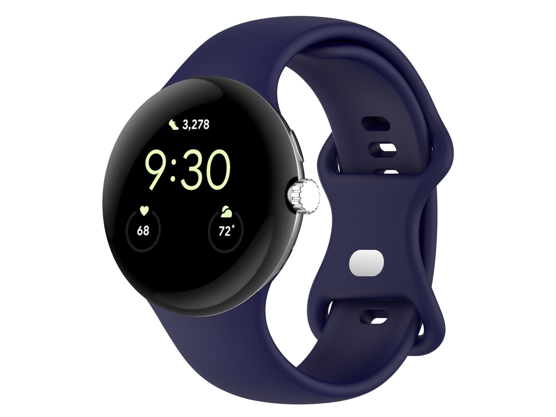 Bracelete Em Silicone Para Google Pixel Watch 5 41mm (azul)