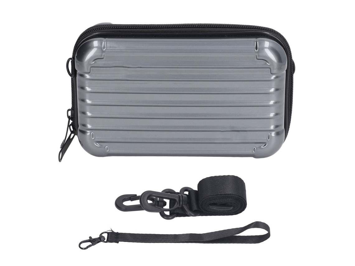 Camera Carrying Case Portable Hard Shell Storge Bag Travel Small Camera Bag For Insta360 X3 Grey LAXISCREED