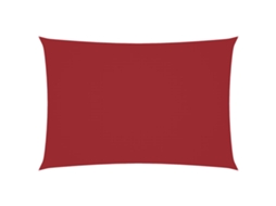 Vela Para Sol Tecido Oxford Retangular Vermelho 2,5x4,5 m MAISON EXCLUSIVE