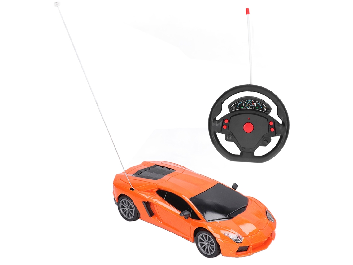 Carrinho De Controle Remoto Esportivo Elétrico Rc 1/24 4 Canais Para Crianças 6+