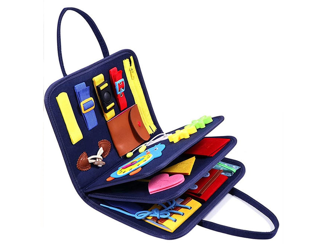 Quadro De Atividades Withosent De 3 Camadas Para Crianças Pequenas, Brinquedo Montessori Para Crianças De 1 A 4 Anos Aquaforge