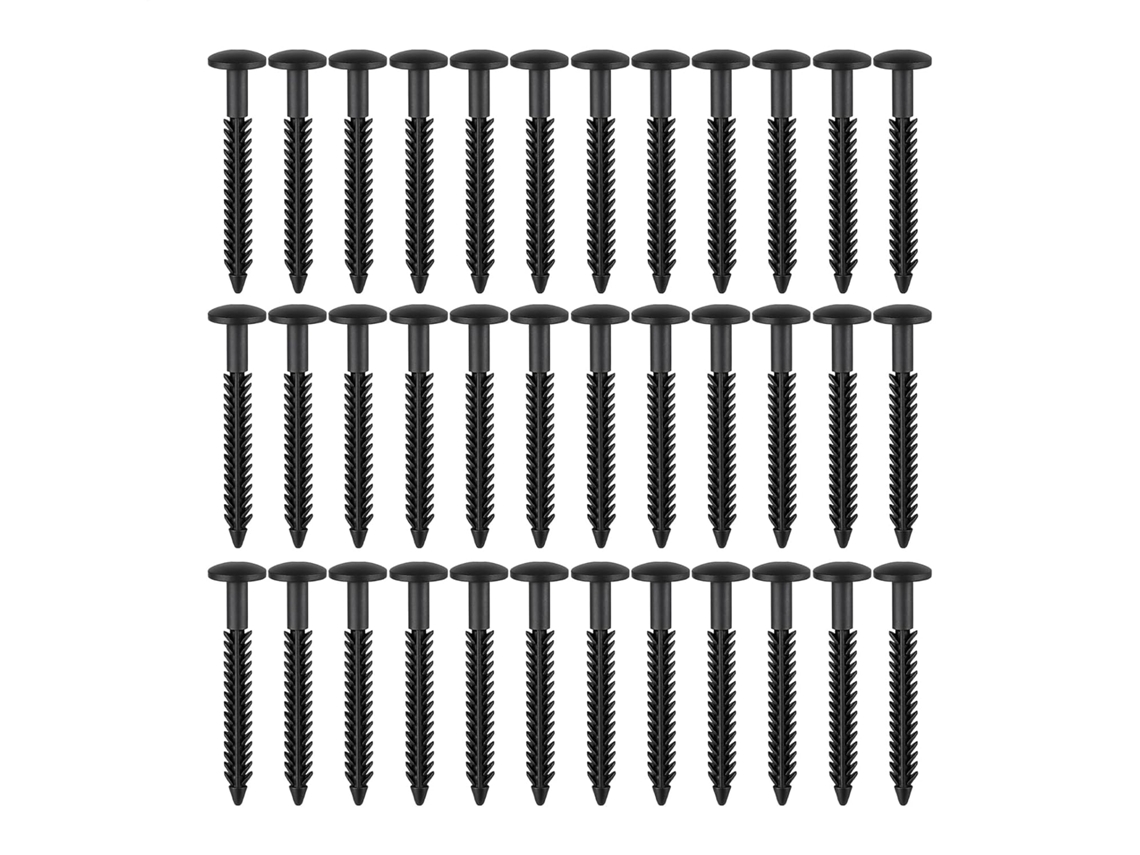 Parafusos Para Persianas, Pinos Para Janelas, Conjunto De Êmbolo De 3 Polegadas, Clipes De Fixação De Tela Confiáveis.