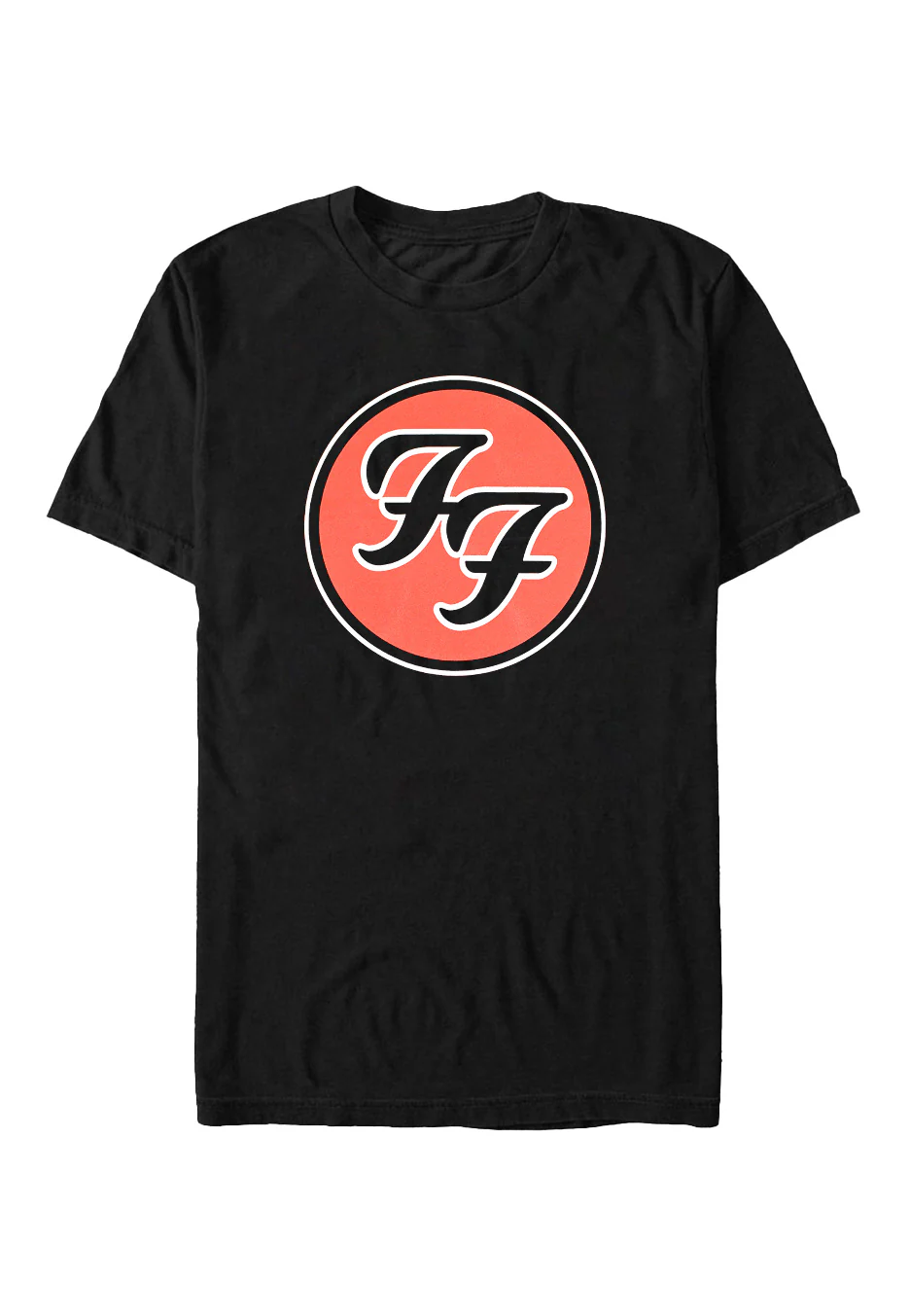 Size:xxl Rockinstone Foo Fighters - Ff Logo - T-shirt Unisex Adults