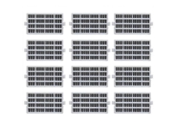 Conjunto De 12 Filtros De Ar Para Refrigeradores W10311524, W10315189, W10335147, 1876318 E Ap4538127 (freio De Ar Fresco).