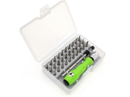 Kit de Parafusos de Precisão 32 em 1, Ferramentas de Reparação com Chave Allen S/MARCA