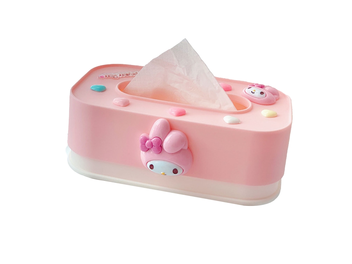 Caixa de Papel Higiênico Elevadora Cute Ajustável de Plástico com Desenho Animado para Quarto e Sala de Estar S/MARCA