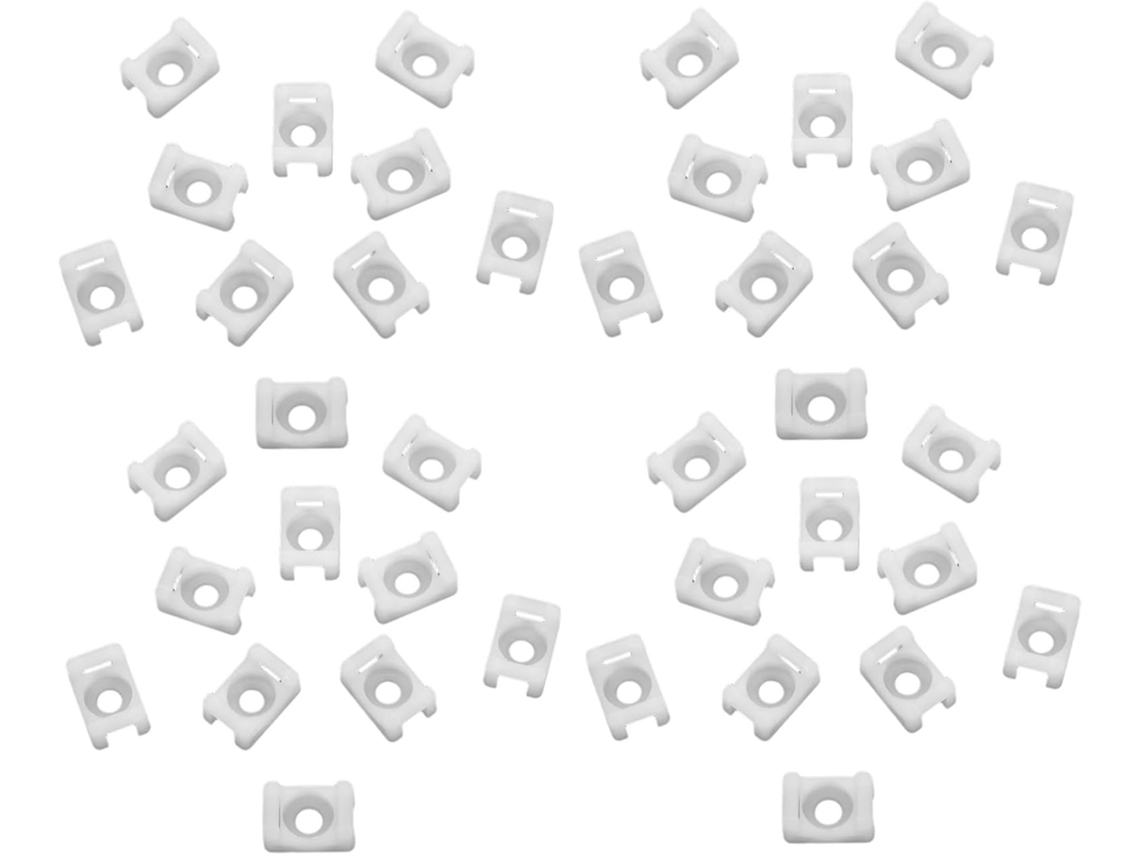 1000 Peças De Clipes De Fixação Para