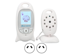 Babá Eletrônica Com Câmera, Wi Fi, Comunicação Bidirecional, Visão Noturna, Tela Lcd De 2 Polegadas E Monitor Temperatura. Aquaforge