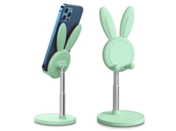 Suporte de telefone 2026 com coelho bonito, compatível com iPhone, Kindle, iPad, Switch, tablets e outros S/MARCA